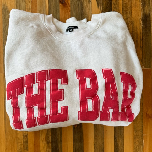 THE BAR VARSITY SWEATSHIRT - Picture 1 of 3